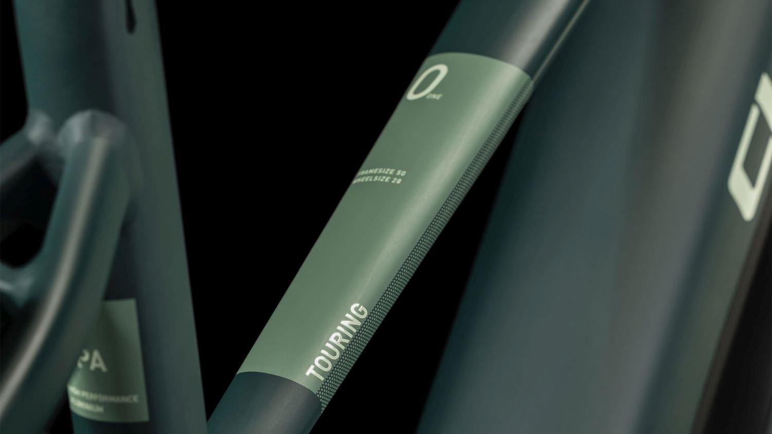 Cube Touring Hybrid ONE 500 darkgreen´n´green 2023 Trapeze - Liquid-Life