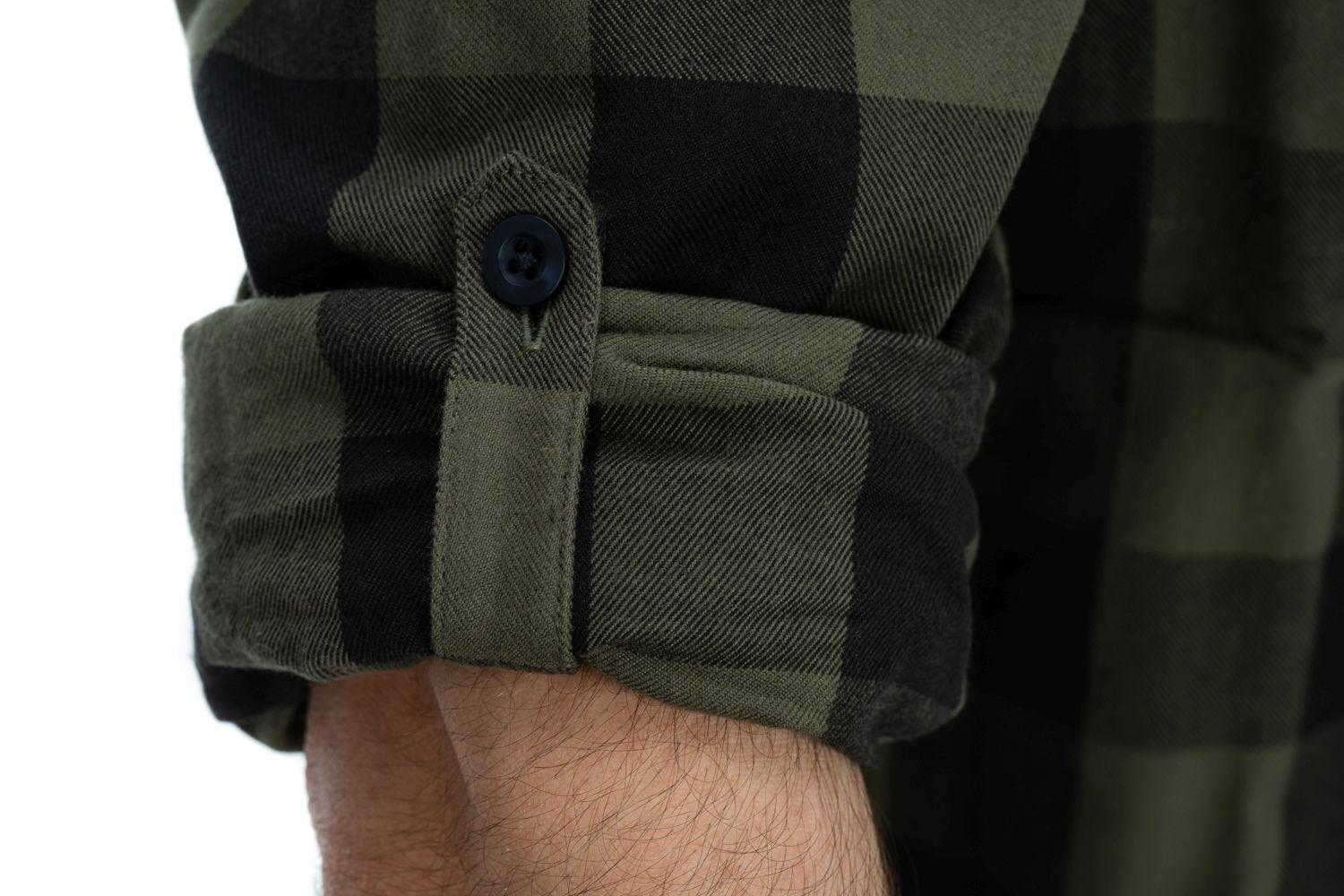 Cube WORK Hemd langarm - Liquid-Life #Wähle Deine Farbe_Olivgrün