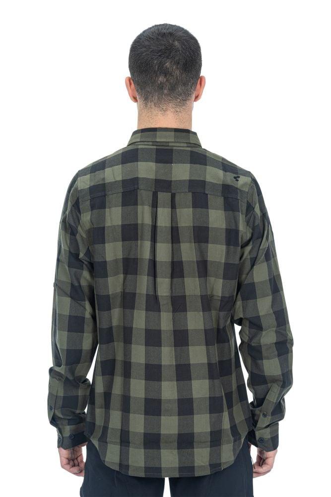 Cube WORK Hemd langarm - Liquid-Life #Wähle Deine Farbe_Olivgrün