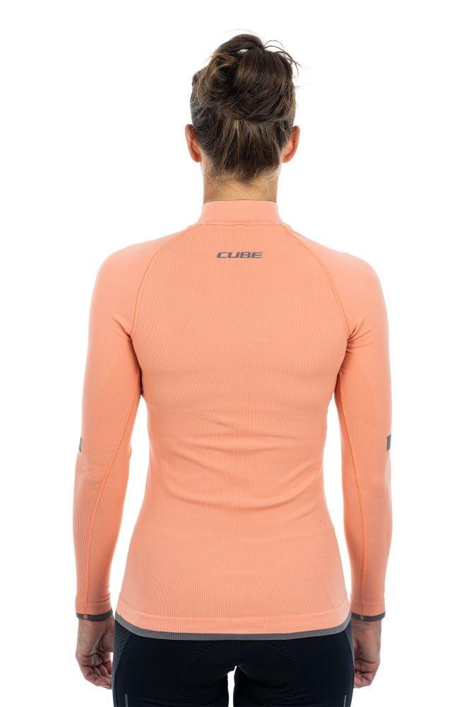 Cube WS Funktionsunterhemd Race Be Warm langarm - Liquid-Life #Wähle Deine Farbe_Coral
