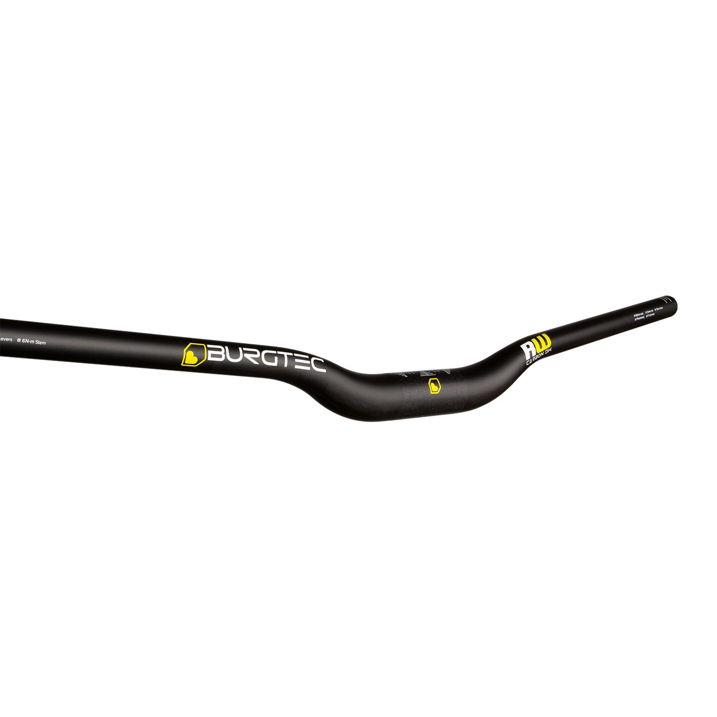 Burgtec Ride Wide Carbon DH - Liquid-Life #Wähle Deine Farbe_Black