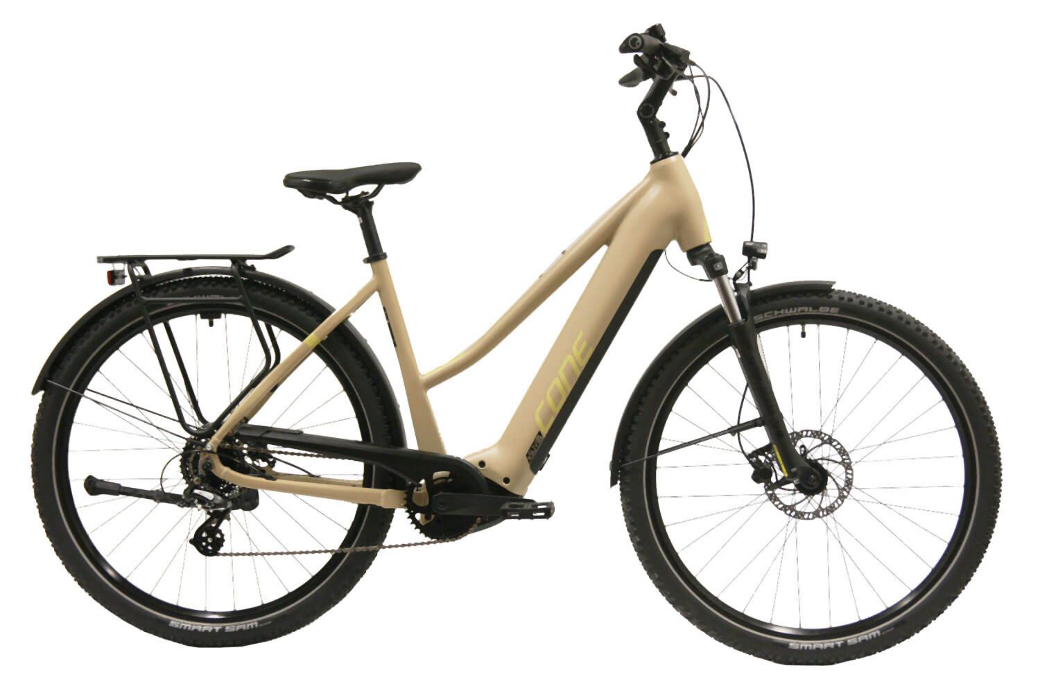 CONE eSUV IN LTD Trapez 625Wh Graubeige/Gelb