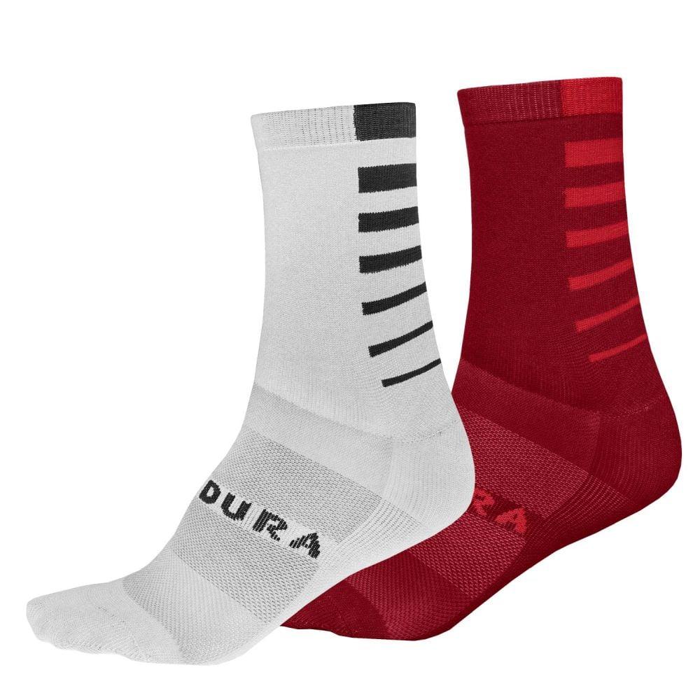 Endura Coolmax Stripe Socken (Doppelpack) - Liquid-Life #Wähle Deine Farbe_Rost