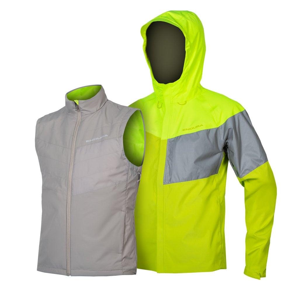 Endura Urban Luminite 3 in 1 Jacke II - Liquid-Life #Wähle Deine Farbe_Neon-Gelb