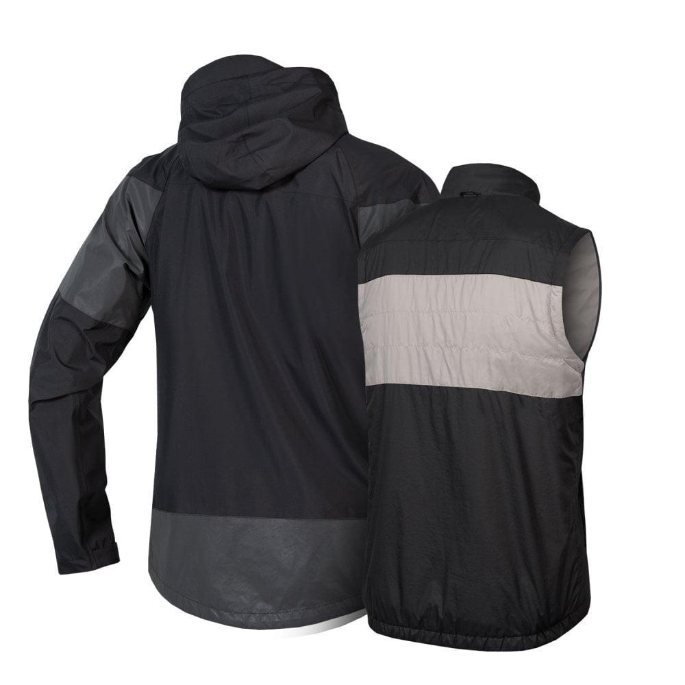 Endura Urban Luminite 3 in 1 Jacke II - Liquid-Life #Wähle Deine Farbe_Schwarz