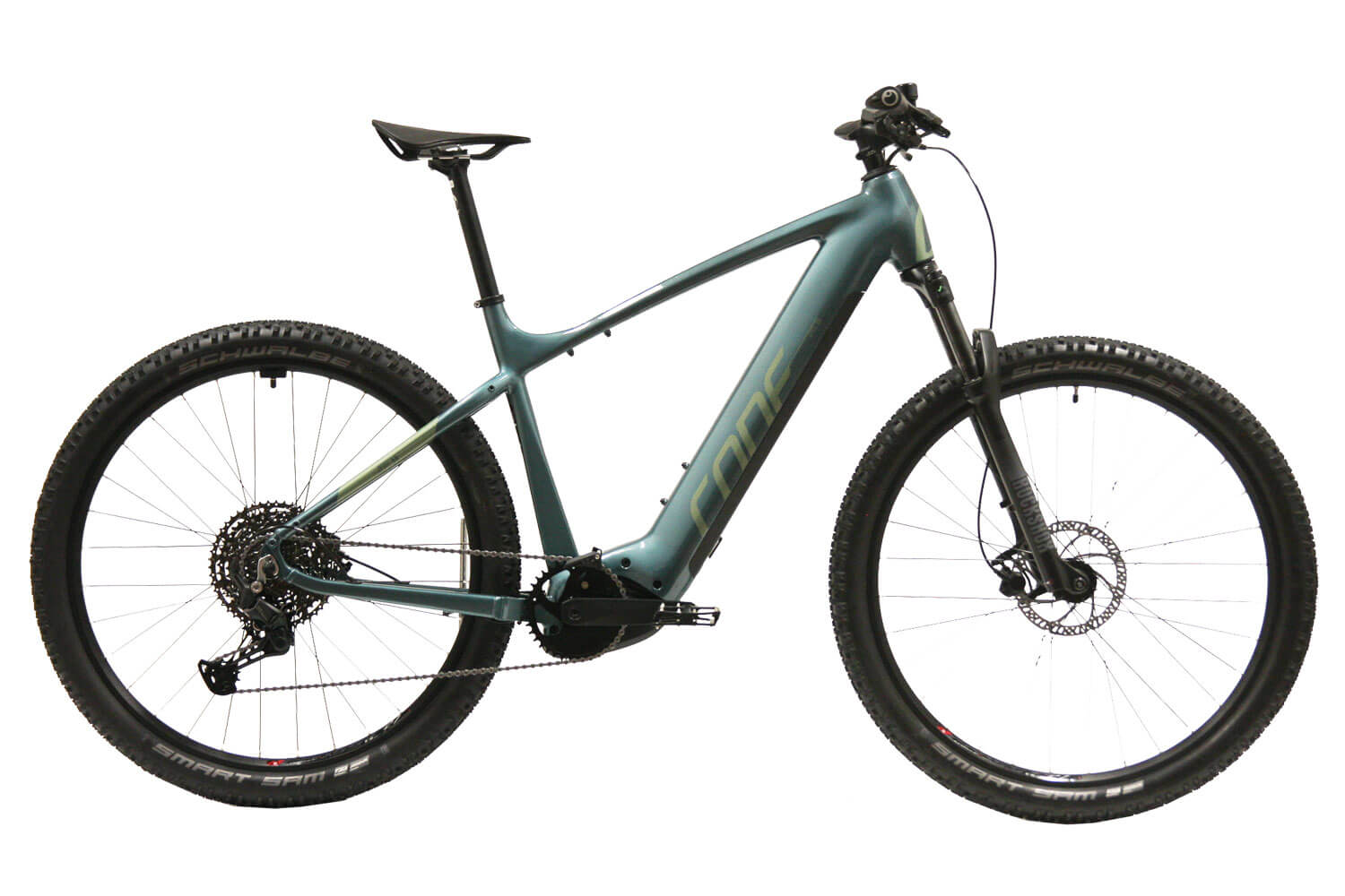 CONE eTrail IN 3.0 Gent 625Wh Dunkelblau/Grün