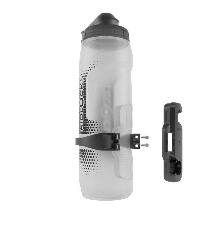 Fidlock Bottle 800ml + Bike Base - Liquid-Life #Wähle Deine Farbe_Transparent White