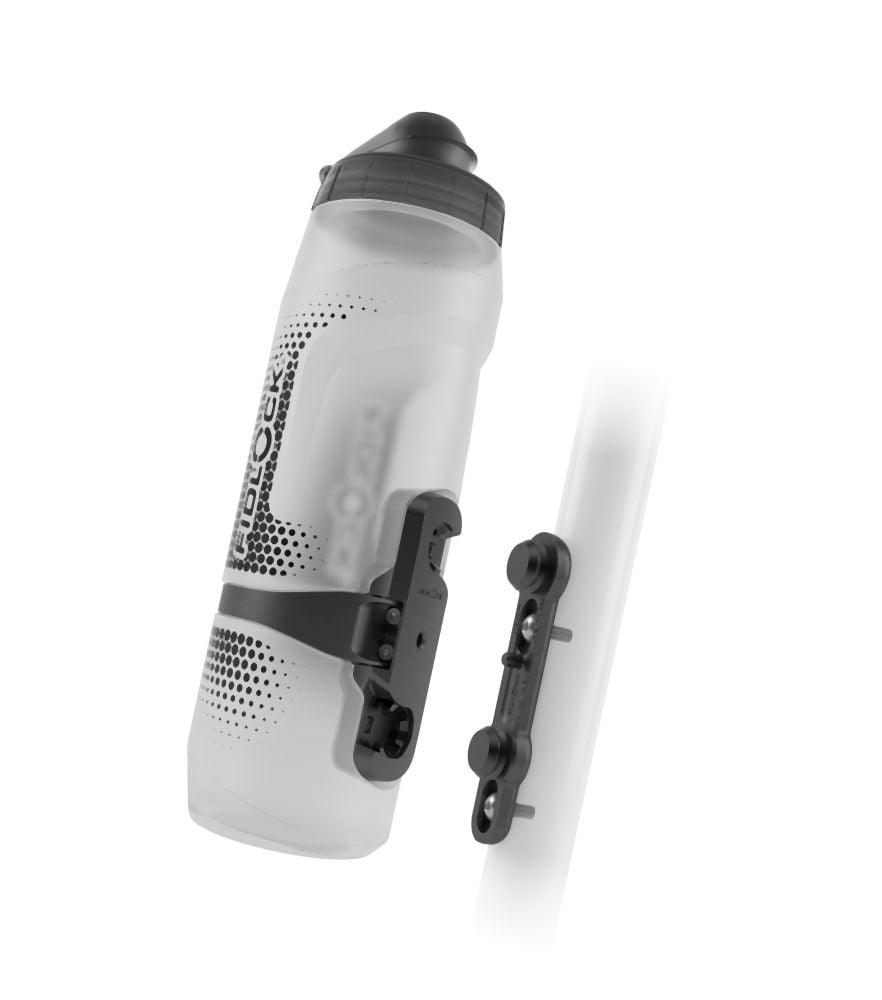 Fidlock Bottle 800ml + Bike Base - Liquid-Life #Wähle Deine Farbe_Transparent White