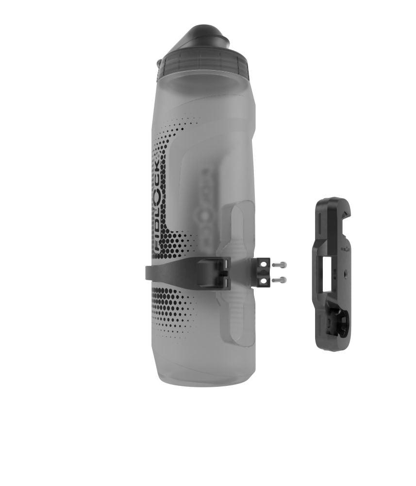 Fidlock Bottle 800ml + Bike Base - Liquid-Life #Wähle Deine Farbe_Transparent Black