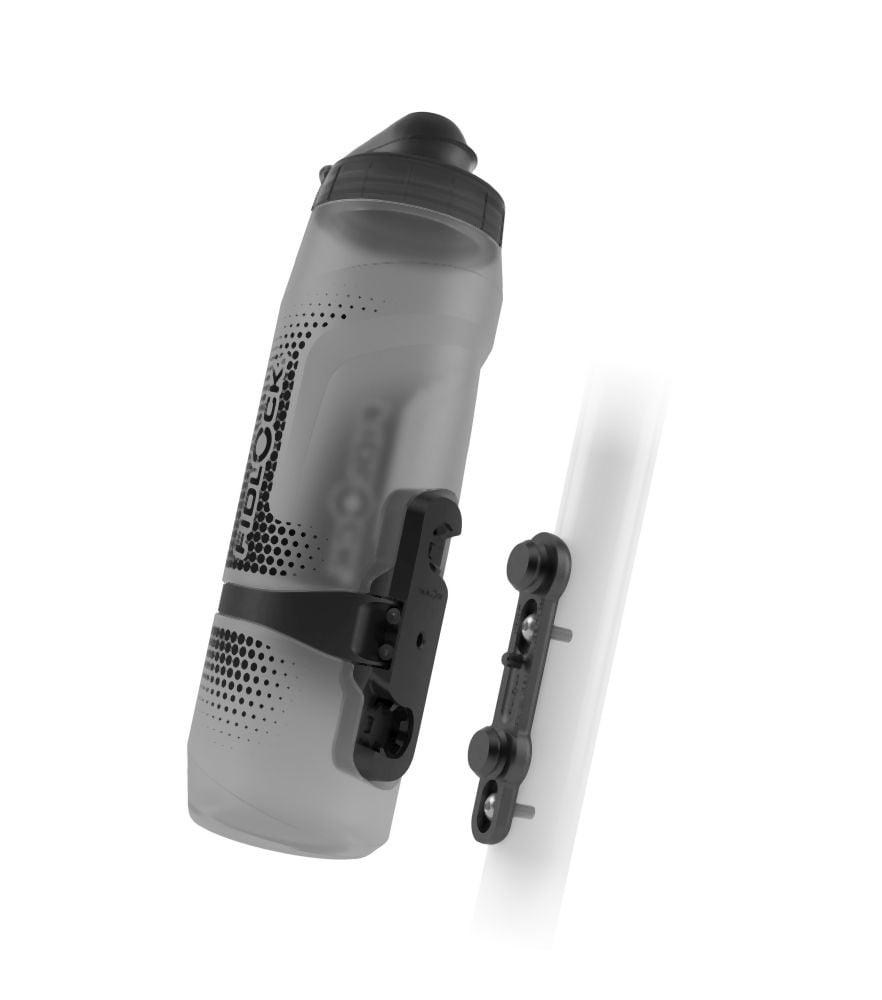 Fidlock Bottle 800ml + Bike Base - Liquid-Life #Wähle Deine Farbe_Transparent Black