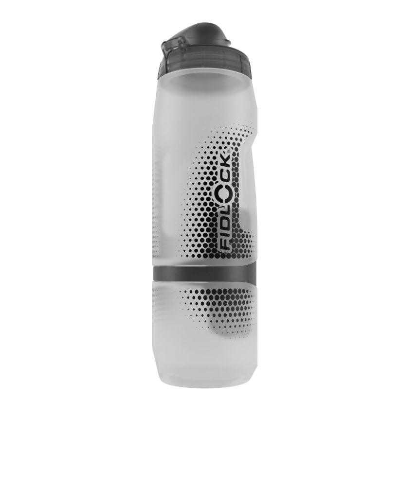 Fidlock Bottle 800ml + Bike Base - Liquid-Life #Wähle Deine Farbe_Transparent White