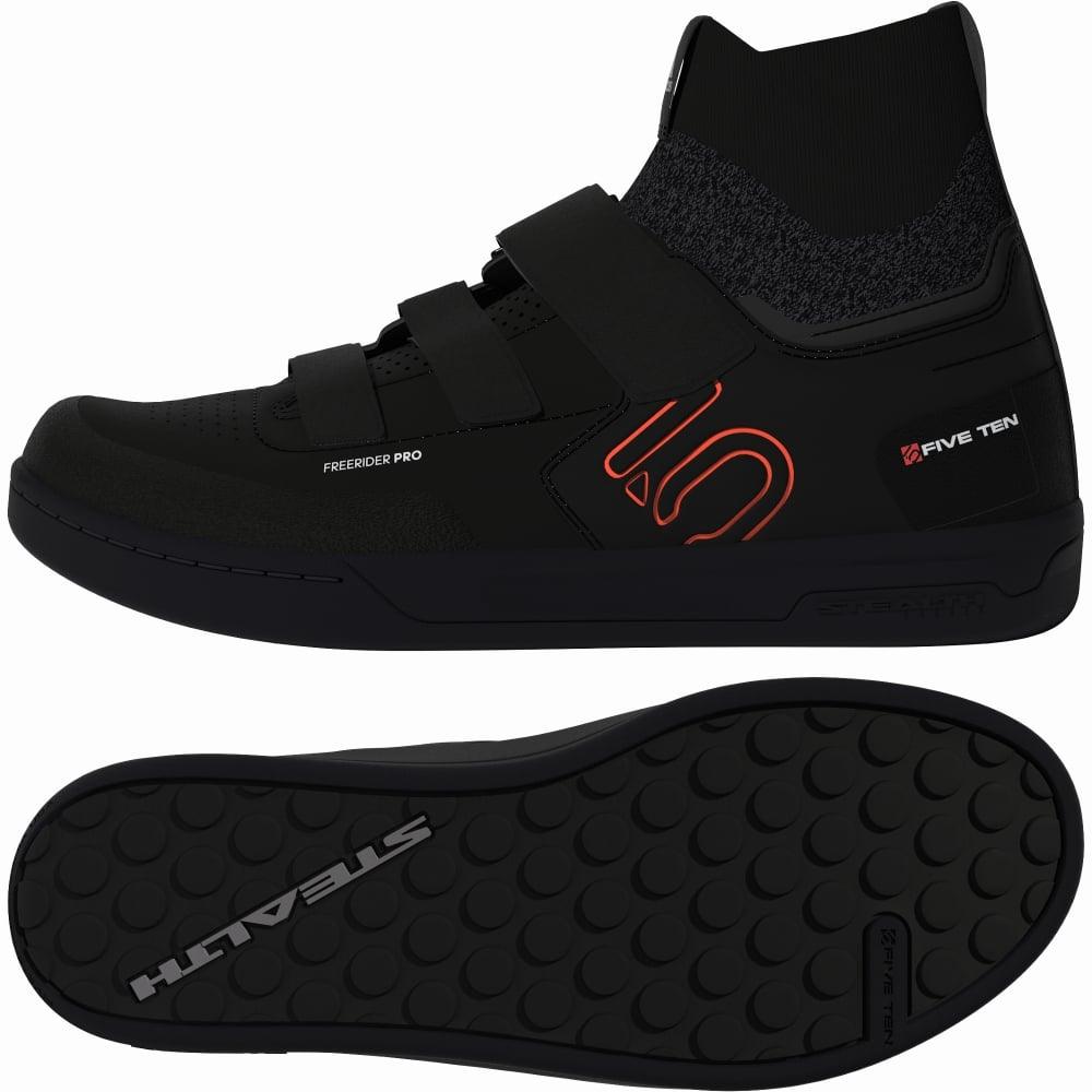 FiveTen Freerider Pro Mid V core - Liquid-Life #Wähle Deine Farbe_Black/Solar Red