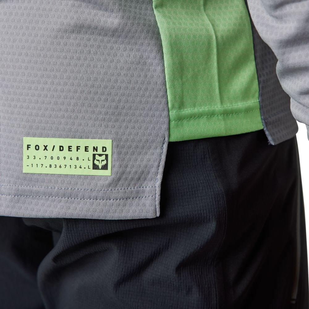 Fox Defend LS Jersey Cekt 2023 - Liquid-Life #Wähle Deine Farbe_Light Grey