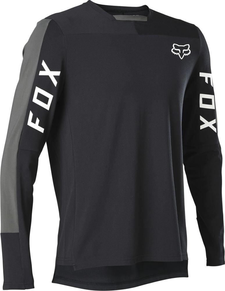 Fox Defend Pro LS Jersey - Liquid-Life #Wähle Deine Farbe_Black