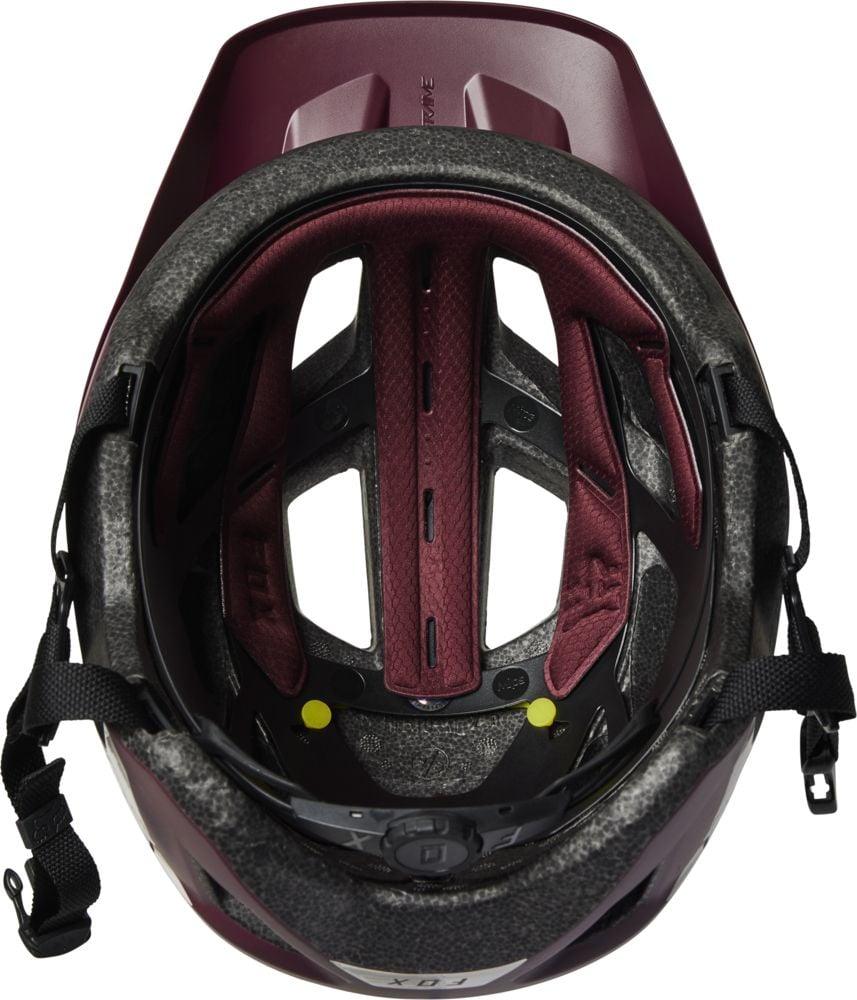 Fox Helm Mainframe Youth - Liquid-Life #Wähle Deine Farbe_Dark Maroon