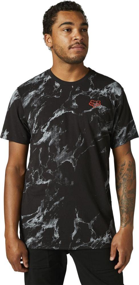Fox Karrera Head SS Premium Tee - Liquid-Life #Wähle Deine Farbe_Black