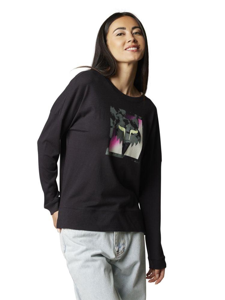 Fox Langärmliges Top Detonate Women - Liquid-Life #Wähle Deine Farbe_Black