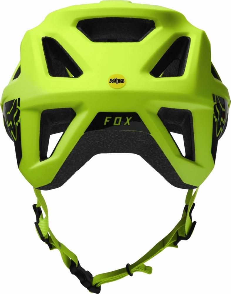 Fox Mainframe Youth Helmet - Liquid-Life #Wähle Deine Farbe_Flo Yellow