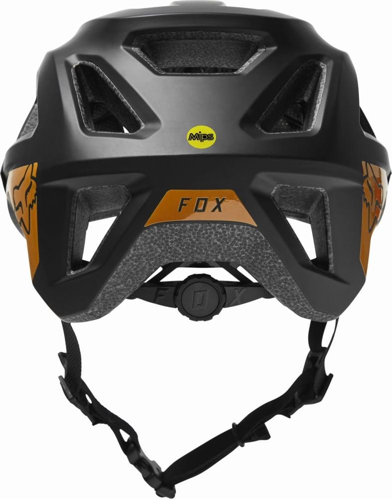 Fox Mainframe Youth Helmet - Liquid-Life #Wähle Deine Farbe_Black/Gold