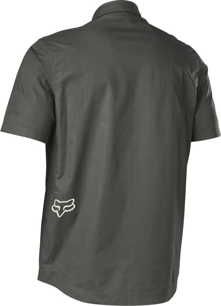 Fox Ranger SS Woven Jersey - Liquid-Life #Wähle Deine Farbe_Dark Shadow