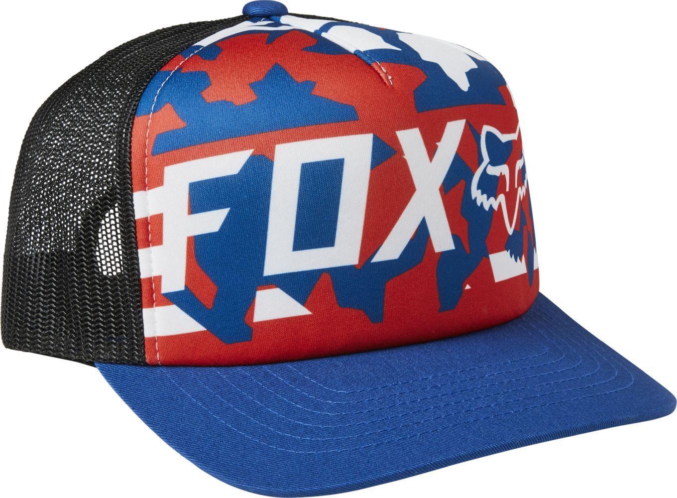 Fox Red White And True SB Hat - Liquid-Life #Wähle Deine Farbe_Royal Blue