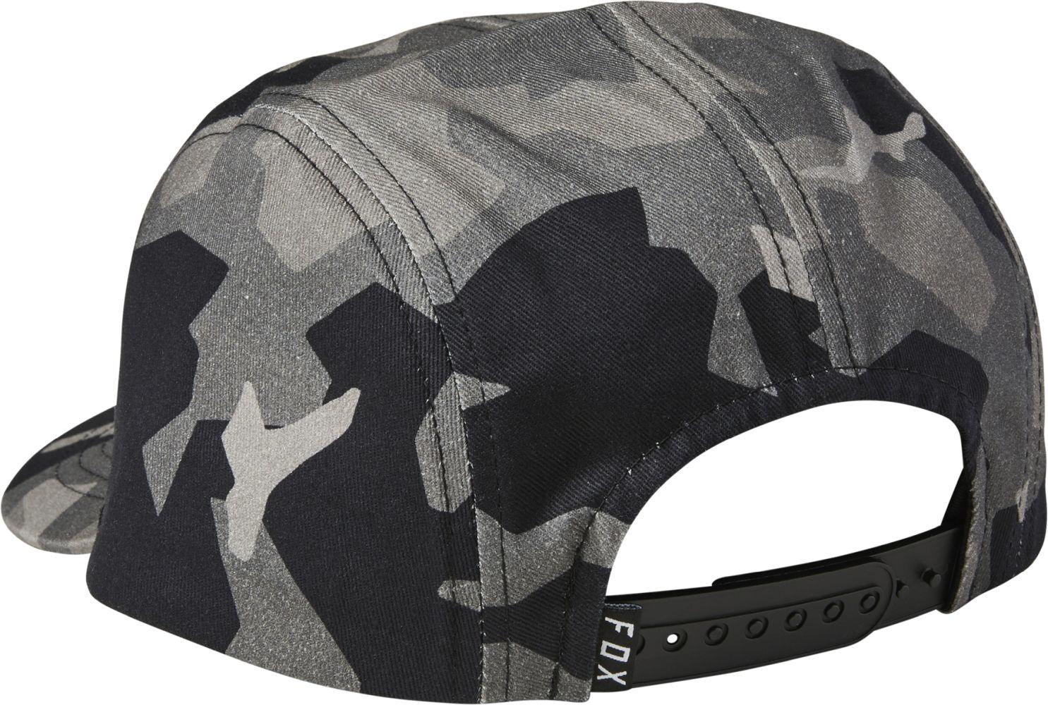 Fox Regiment 5 Panel Hat - Liquid-Life #Wähle Deine Farbe_Black Camo