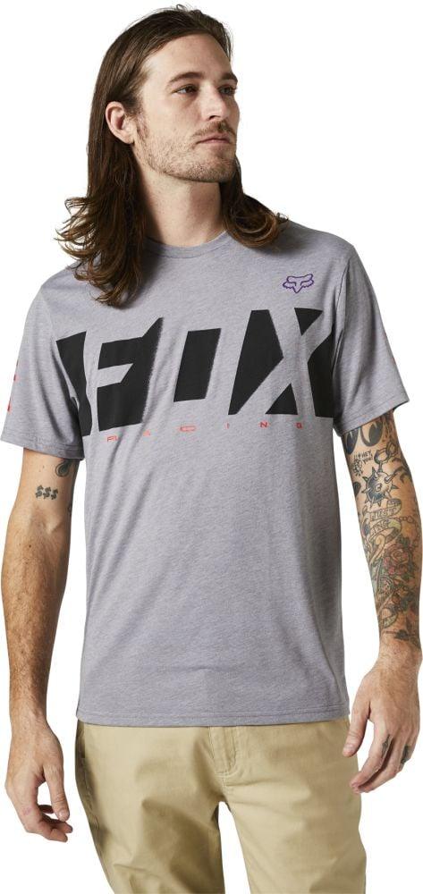 Fox Rkane SS Tech Tee - Liquid-Life #Wähle Deine Farbe_Heather Graphite