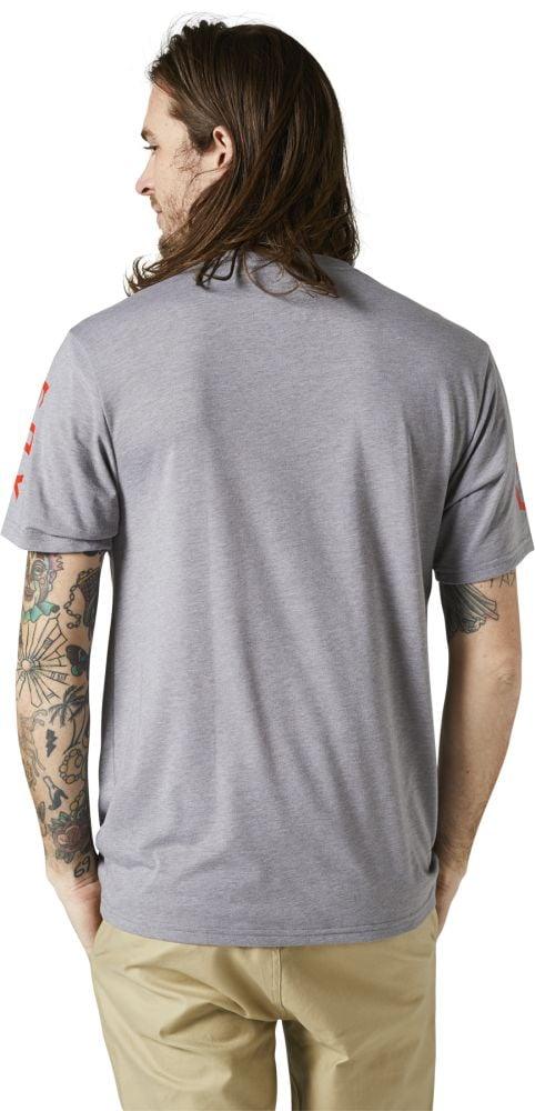 Fox Rkane SS Tech Tee - Liquid-Life #Wähle Deine Farbe_Heather Graphite