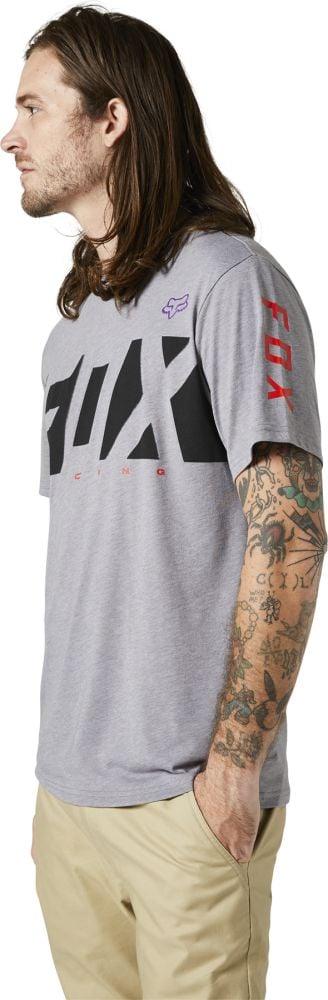 Fox Rkane SS Tech Tee - Liquid-Life #Wähle Deine Farbe_Heather Graphite