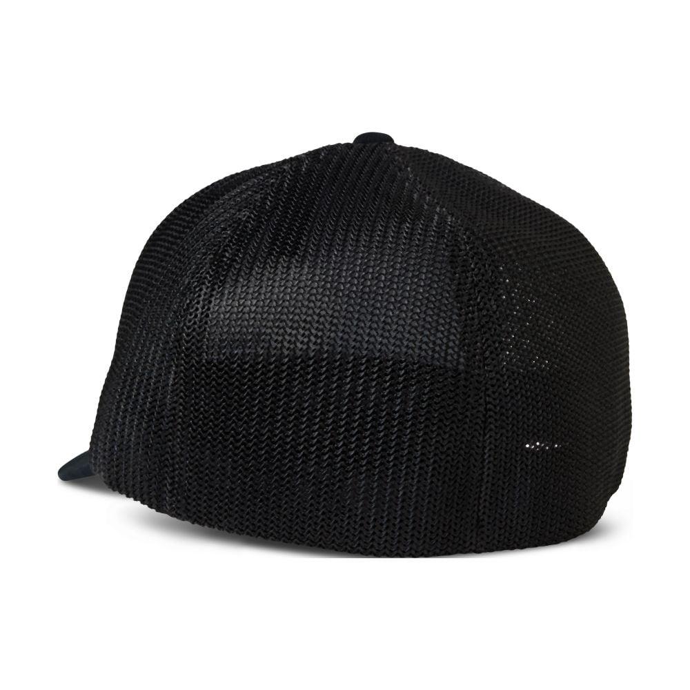 Fox Turnouts Mesh Flexfit Hat - Liquid-Life #Wähle Deine Farbe_Black