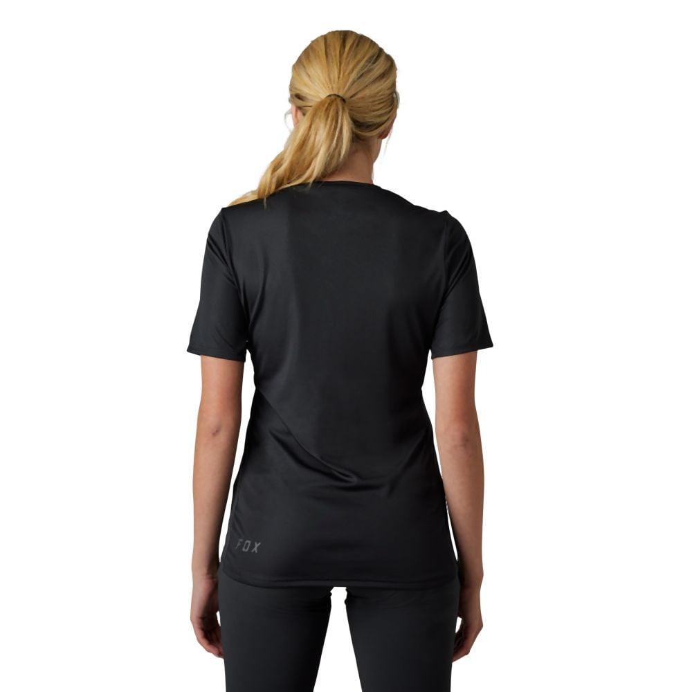 Fox W Ranger SS Jersey Foxhead 2023 - Liquid-Life #Wähle Deine Farbe_Black