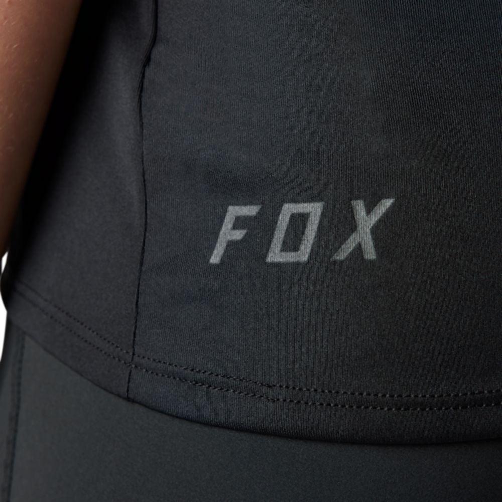 Fox W Ranger SS Jersey Foxhead 2023 - Liquid-Life #Wähle Deine Farbe_Black