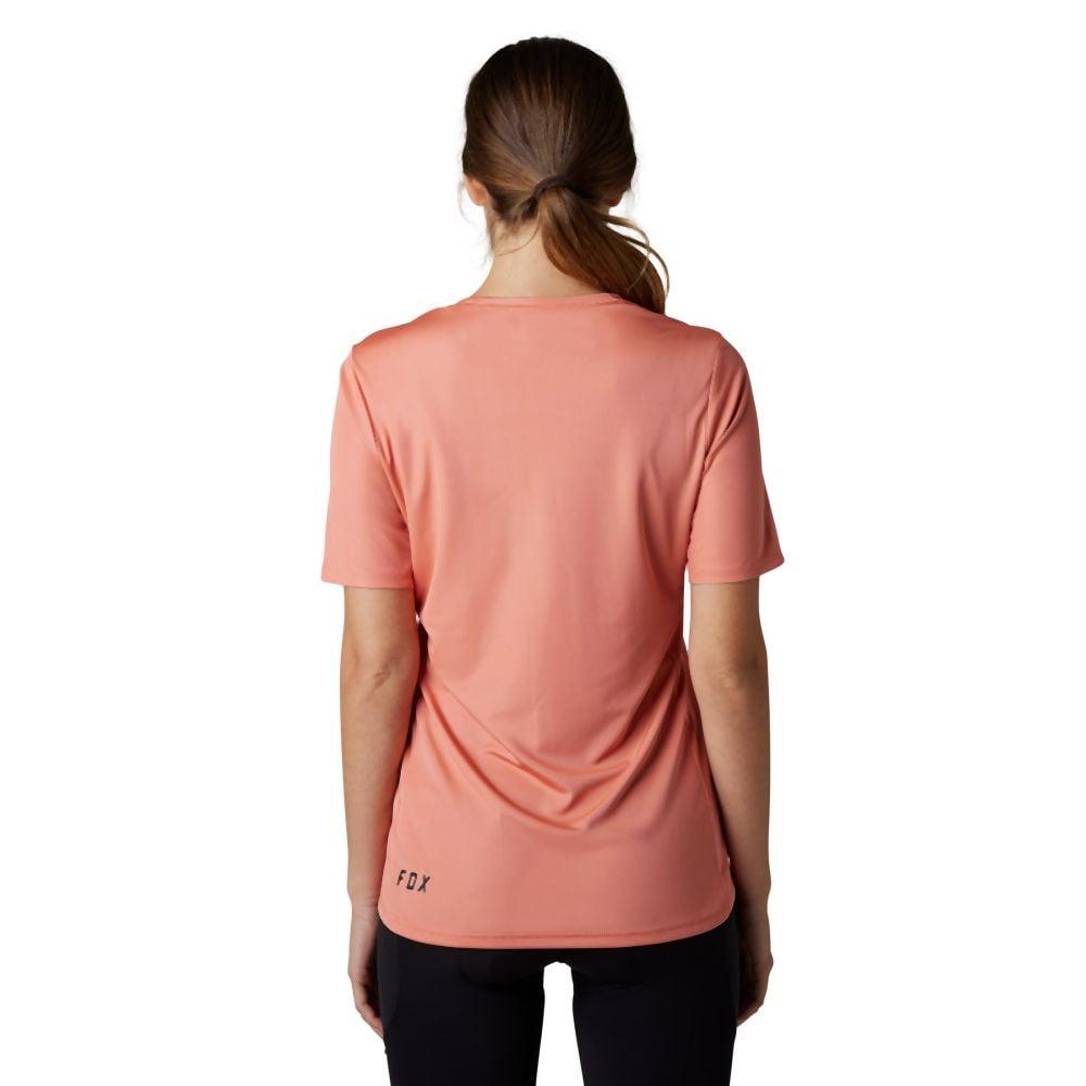 Fox W Ranger SS Jersey Foxhead 2023 - Liquid-Life #Wähle Deine Farbe_Salmon