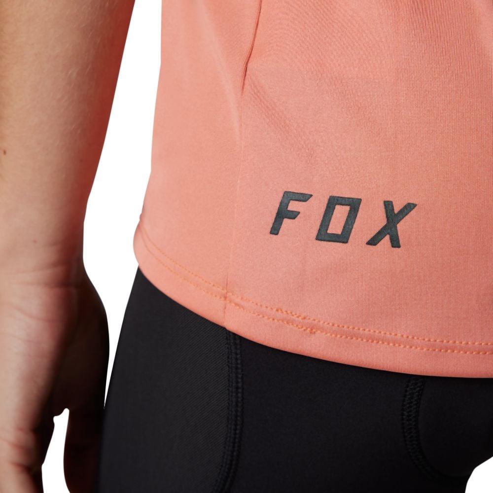 Fox W Ranger SS Jersey Foxhead 2023 - Liquid-Life #Wähle Deine Farbe_Salmon