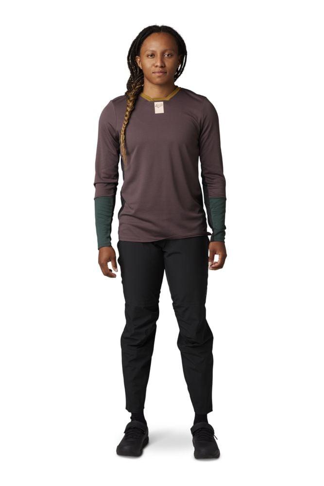 Fox Women Defend LS Trikot - Liquid-Life #Wähle Deine Farbe_Rootbeer
