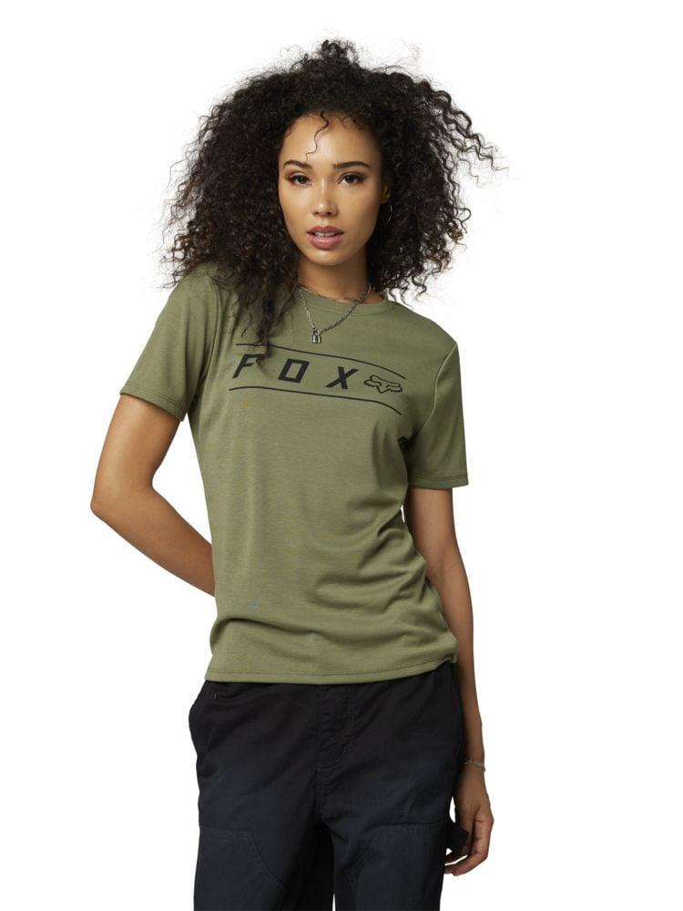 Fox Women Pinnacle SS Tech Tee - Liquid-Life #Wähle Deine Farbe_Army