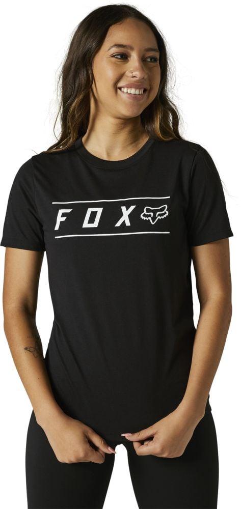 Fox Women Pinnacle SS Tech Tee - Liquid-Life #Wähle Deine Farbe_Black