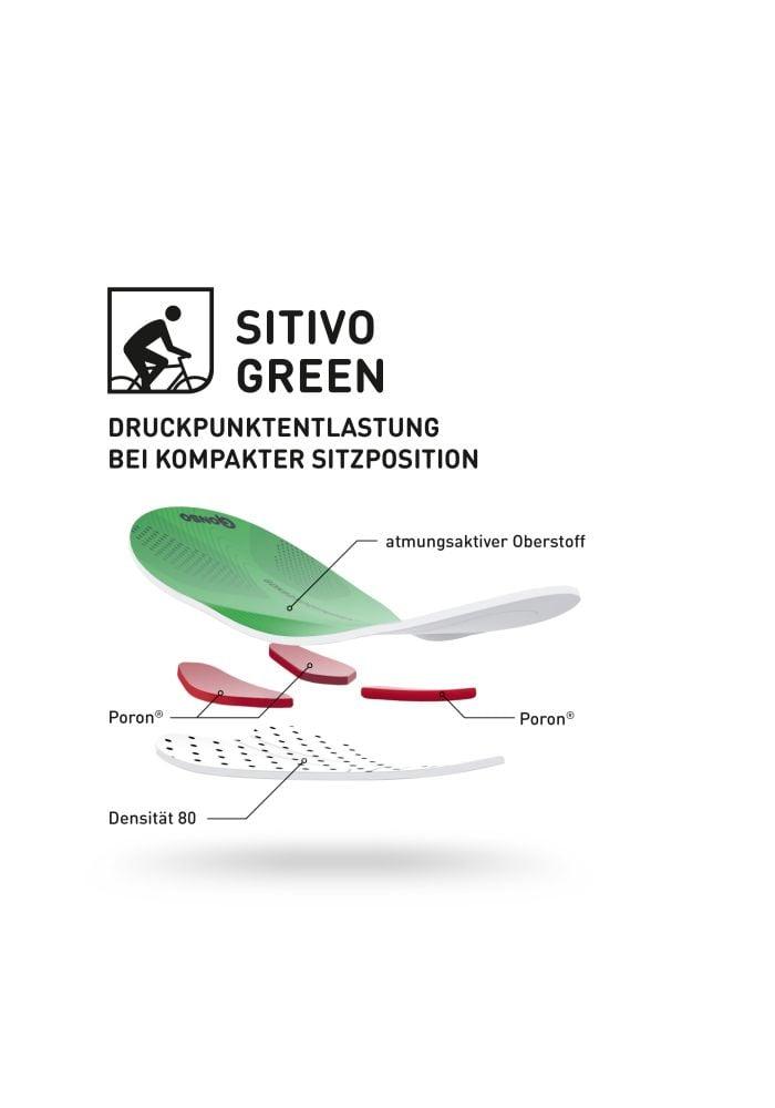 Gonso Sitivo Shorts Bikeshort - Liquid-Life #Wähle Deine Farbe_black/bright green