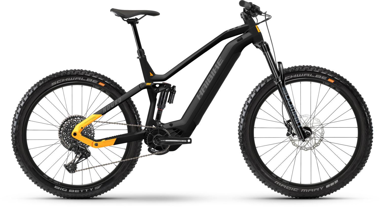 Haibike Nduro 6 Anthracite/Mango 2022 - Liquid-Life