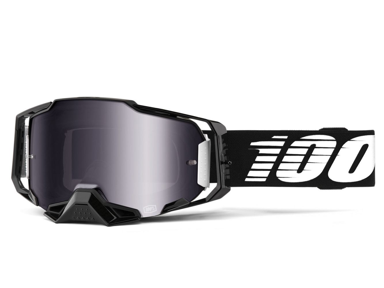 100% Armega Goggle - Mirror Lens 2024 - Liquid-Life #Wähle Deine Farbe_black