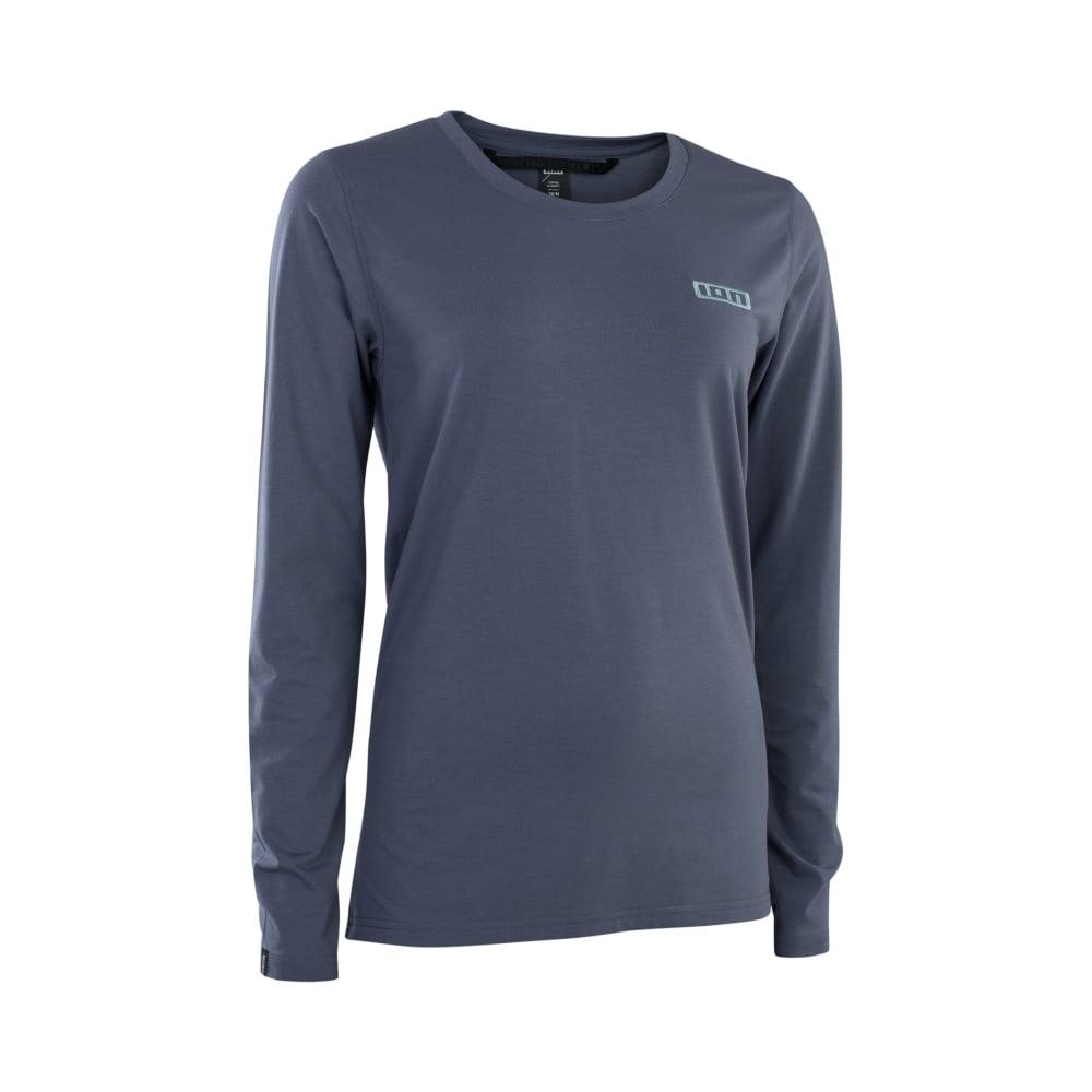 ION Bike Tee S_Logo LS DR women - Liquid-Life #Wähle Deine Farbe_Storm Blue