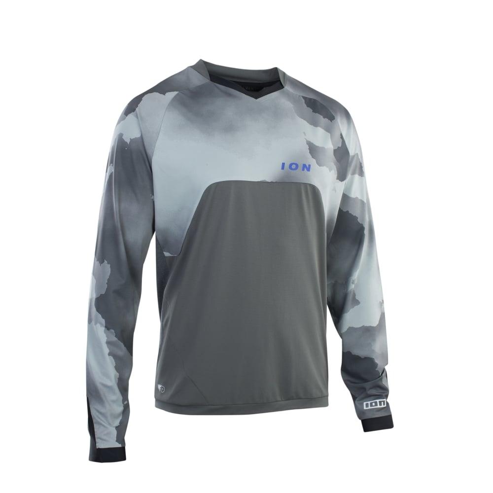 ION Bike Tee Traze Amp LS AFT - Liquid-Life #Wähle Deine Farbe_Thunder Grey