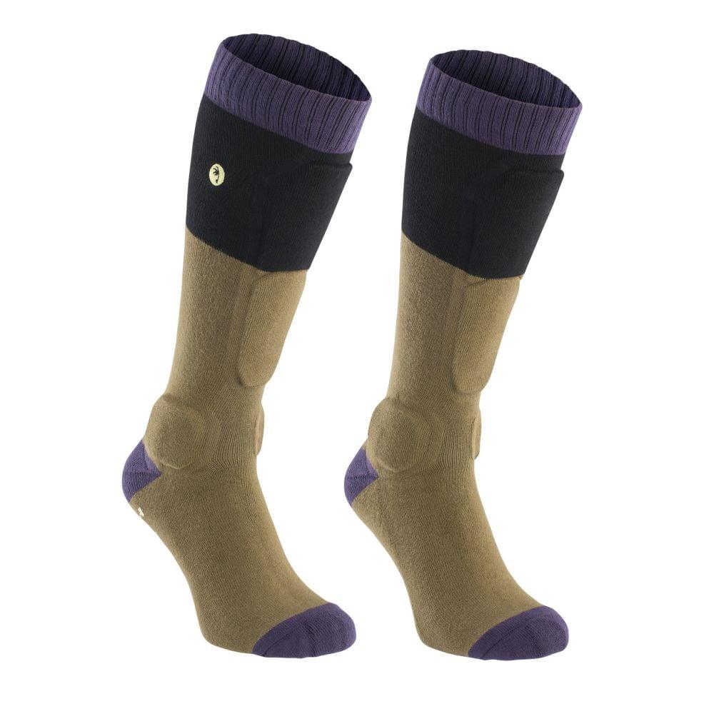 ION Shin Pads BD-Sock unisex - Liquid-Life #Wähle Deine Farbe_Dark Mud