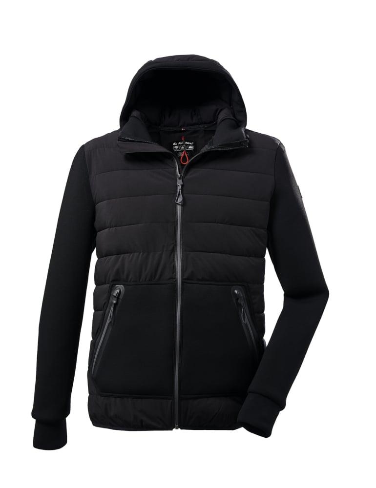 Killtec KOW 158 Hybridjacke Kapuze Herren - Liquid-Life #Wähle Deine Farbe_Schwarz