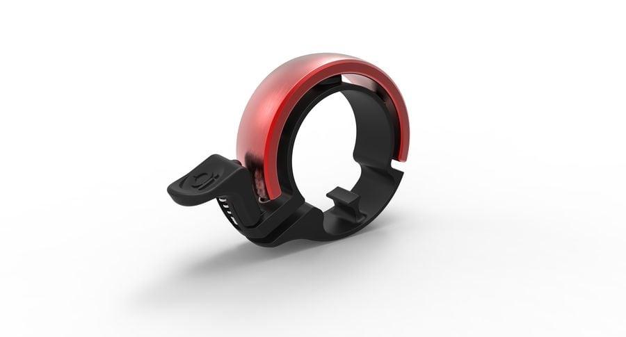 Knog Oi Classic Fahrradklingel - Liquid-Life #Wähle Deine Farbe_Black/Red