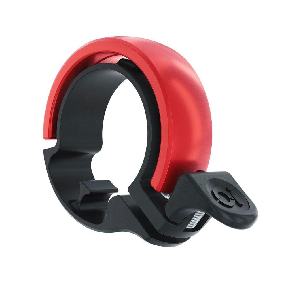 Knog Oi Classic Fahrradklingel - Liquid-Life #Wähle Deine Farbe_Black/Red