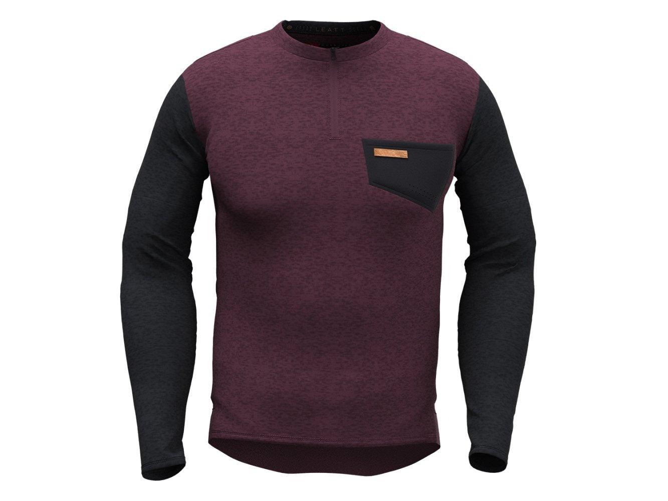 Leatt MTB Trail 4.0 Jersey - Liquid-Life #Wähle Deine Farbe_Malbec