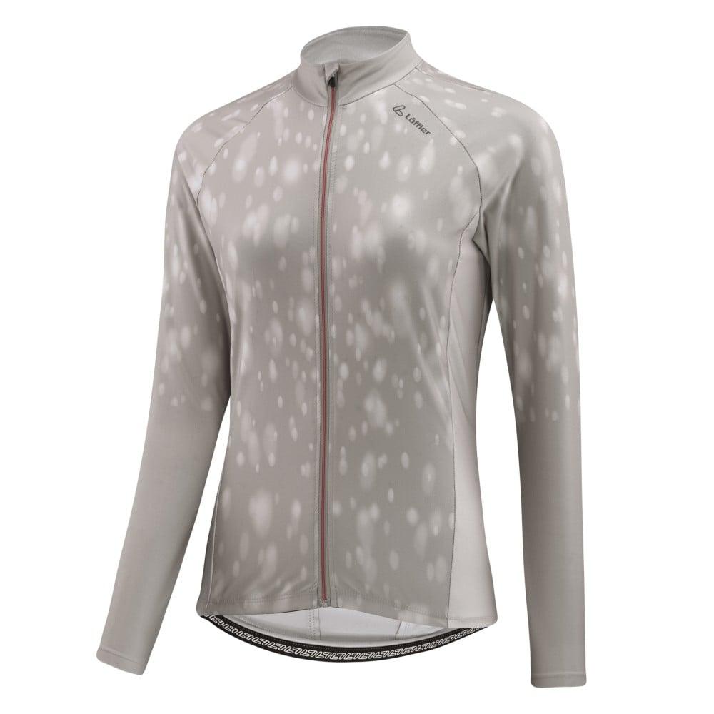 Loeffler M Bike L/S Jersey Flakes Hotbond® RF - Liquid-Life #Wähle Deine Farbe_Greystone