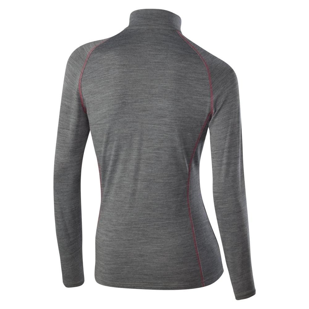 Löffler Damen Pulli Transtex Merino - Liquid-Life #Wähle Deine Farbe_grau melé/pink