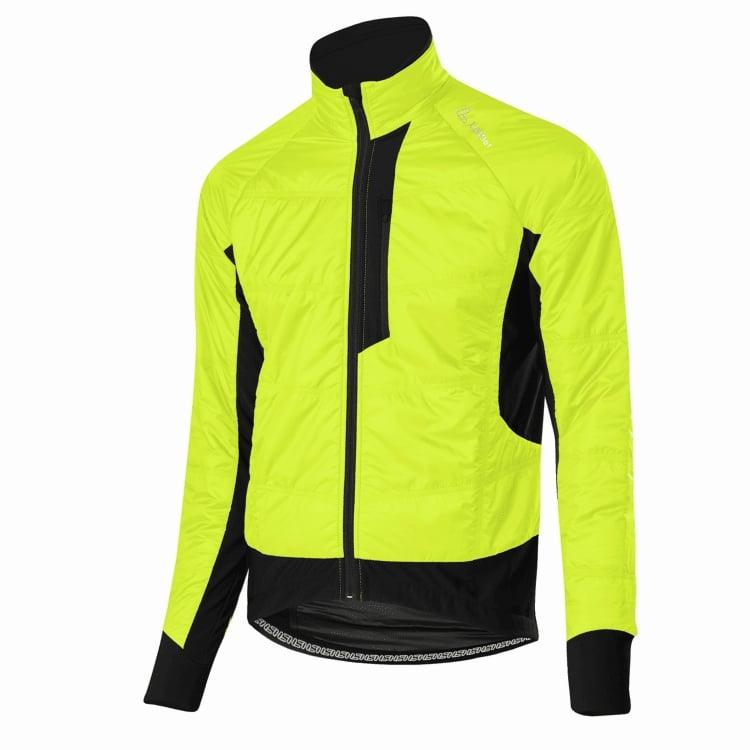 Löffler Herren Bike Iso-Jacket Hotbond PL60 - Liquid-Life #Wähle Deine Farbe_Neon Yellow